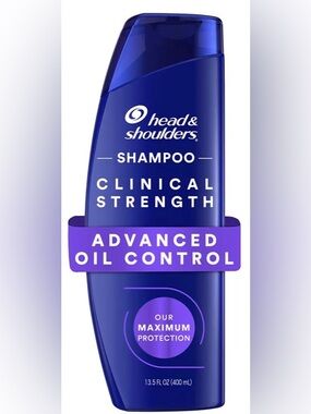 Head & Shoulders Clinical Strength Shampoo - Deep Blue & Purple